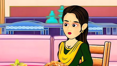 Husband Wife and Maid Gangu Bai Ki Chudai Ki Story, Hindi Cartoon Sex Story