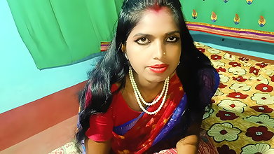 Village Aunty Fucking and Blowjob by Her Step Son with Audio