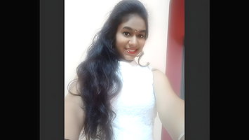 INDIAN BEAUTIFUL GIRL DRESSING SHOWING HER TO BOYFRIEND