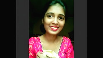 Pretty Girlfriend Striping and Teasing Her Boyfriend On Video call 5 Videos