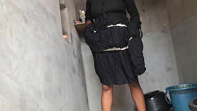 Indian Village college couple xxx hardcore fucking in bathroom