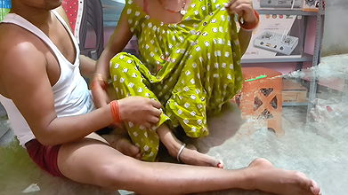 Fast Sex With Future Indian Aunty Very Hot fuck in Young Boyfriend