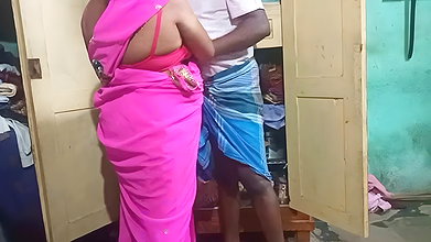 Aunty changing in sex house woner