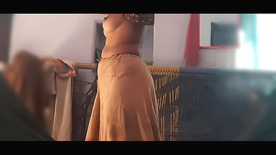 Very hot beautiful sister-in-law unzipping homemade clothes and fingering her pussy in front of the village desi beautiful sister-in-law brother-in-law