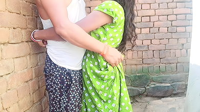 Indian Beautyful milf maid fucked by another watchman real hardcore sex video with clear