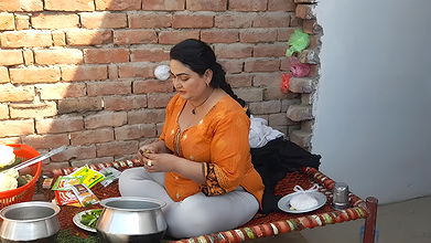 Pakistani Housewife Daily Routine Village Morning Routine Desi Aunty Hot Vlog Village Food