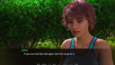 37 – Dusk Light Manor – Audrey and John Watching Other Couple Doing Sex and Audrey Gives Handjob