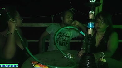 Beautiful Bhabhi Sudden Sex after Home Party! Real Sex