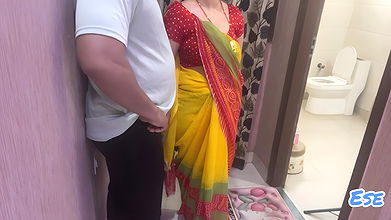 Bhabhi Call the Neighour to Fix her Shower and Pussy