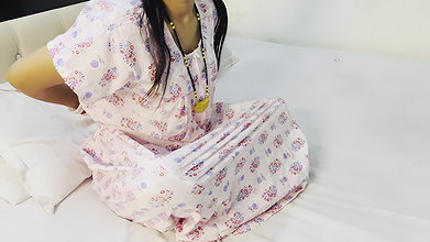 Bhabhi Devar Newly Married Sister-in-law Her Elder Step Brother Went to Work Leaving His Wife Alone Outside to Fuck Step Brother