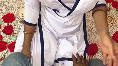 Closeup Indian School Girl took Creampie from teachers big black dick after math class