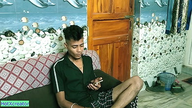 Indian hot aunty hardcore sex! Uncle caught us naked!