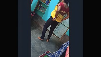 Desi village bhabi after bath change
