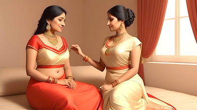 Father in law Fucked her Bahu after taking the massage from her