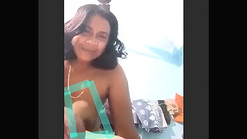 Bhabhi riding with hanging boobs