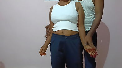 Gym Trainer fuck with student