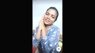 Elizabeth Queen Telugu aka Sruthi Showing Boobs & Pussy on 121 Tango Live  with Face