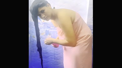 Srijana Shahi Nepali YouTuber Showing Boobs while Bathing PREMIUM Video