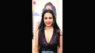 PRECIOUS aka Prerna Sharma Showing Hairy Pussy & Ass on 121 Tango Live with FACE