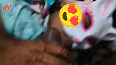 Big Cock Blasts a Thick Load Deep Inside a Horny Chubby Desi Bhabi’s Wet Pussy