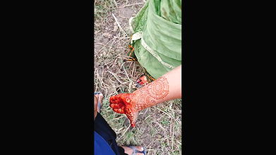 Desi Indian Bhabhi Fucked Outdoors
