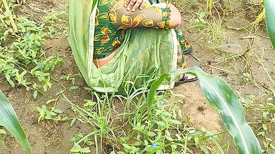 Desi Indian Sister-in-law Liked Jiju’s Black Thick Cock in the Corn Field and Got Fucked