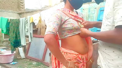 Step Sister Was Drying Clothes, Step-brother Went From Behind and Fucked Her Secretly, Your Sonia