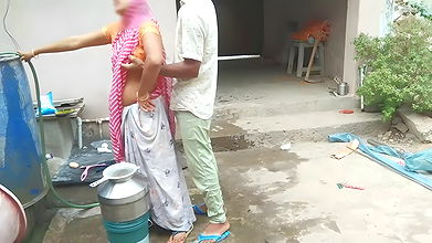 Yoursoniya Brother-in-law Fucked Sister-in-law While Filling Water
