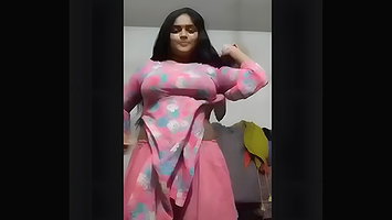 Cute Shy Sexy Girl Showing For Lover
