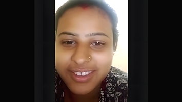 Bhabhi showing boobs and hairy pussy