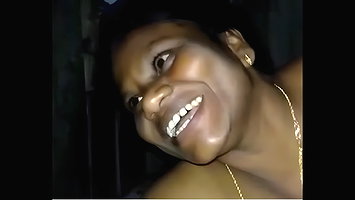 Cheater bhabhi talking on phone and giving service to lover