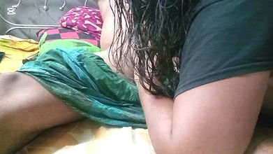 Indian debor fucked his bhabhi.suck pussy and dogy stayle fuck