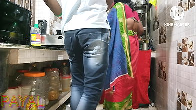 Fat Aunty Was Called Home and Fucked in the Kitchen