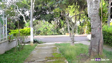 Inkapillada in Colombia to rich latina whore exhibitionist with big tits.