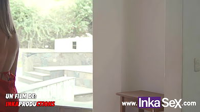 Russian stepmother seduces Peruvian stepson while husband prepares ceviche