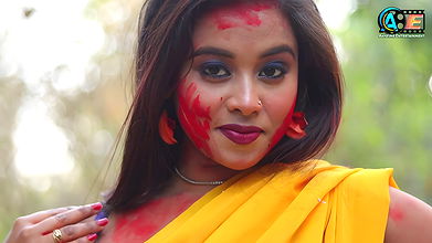 Bong Beauty Model Actress Jhilik Holi Shoot Saree Shoot Saree Sundori Saree Queen