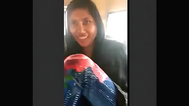 Inside car