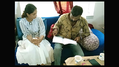 Indian beautiful university girl hot sex with young sir! I need good mark sir!