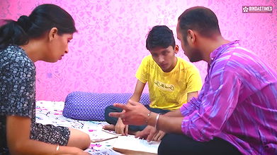 Desi Step Mom teaches her Step son How to Fuck and get threesome Fucking Experience with a Teacher ( Hindi Audio )