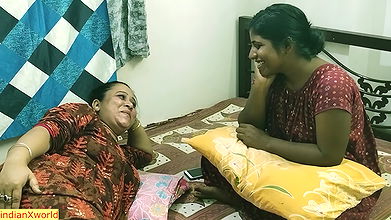 Indian hot threesome sex.. I fucked my girlfriend and her sexy bhabhi together!!