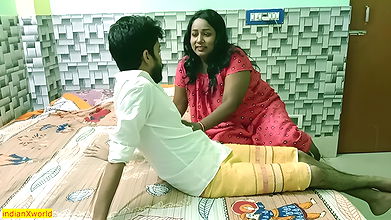 Hot Porshi Bhabhi Pheli sex with New devar! Hot sex