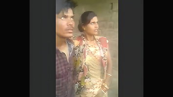 Desi village bhabi caught with young devar