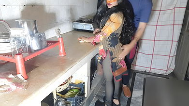 Indian Maid Fucked By House Owner In Kitchen, hindi Anal sex viral video