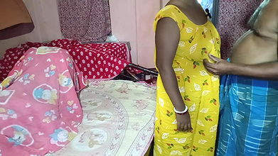 Nextdoor Friends Wife Alone at Room