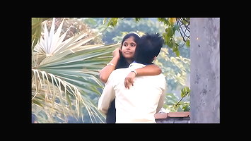 couple romance in public park 1