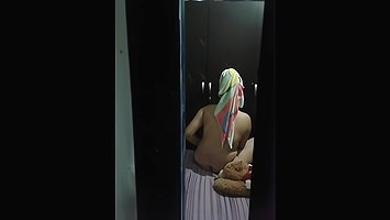 filming my bhaiya wife after shower