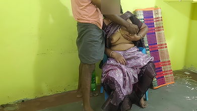 Stepmother and stepson have anal sex