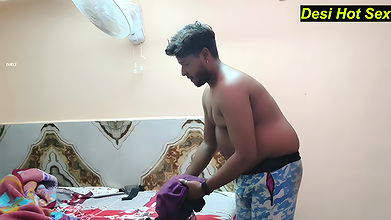 Fucking beautiful Mother-in-law while wife outside! Desi Sex