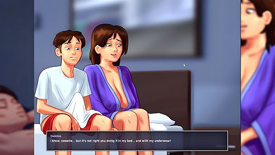 Young Guy Sex With Desi Aunty – Summertime Saga