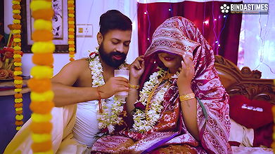 Big Boobs Desi Newly Married Virgin Wife First Night with Her Husband and Creampie Full Movie